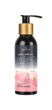 Смазка водно-силиконовая Sensuva Hybrid Cotton Candy (125 мл) без сахара, можно для оральных ласк SO3246 фото