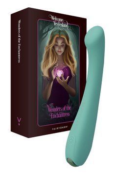 Вибратор для точки G FairyGasm MerryWand green SX0632 фото