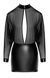 Сукня Noir Handmade F348 Powerwetlook and tulle dress - 5XL SX2096 фото 5