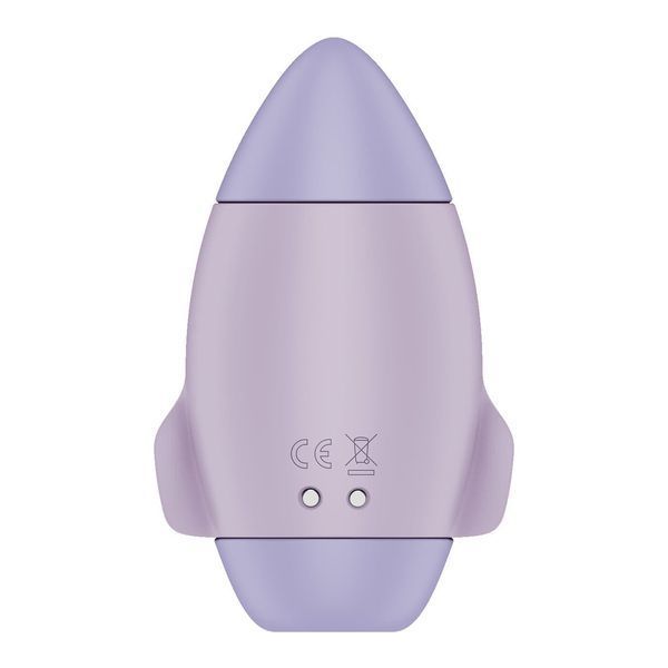 Вакуумный стимулятор с вибрацией Satisfyer Mission Control Violet, 2 независимых мотора SO8970 фото