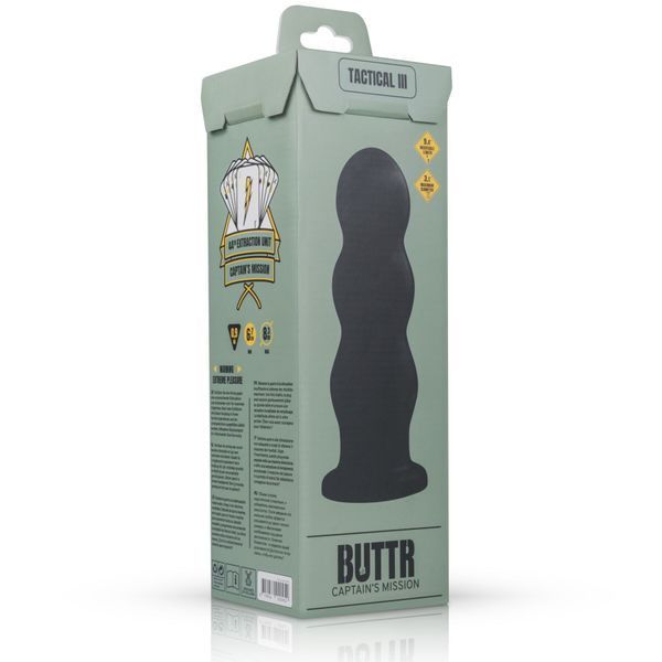 Анальная пробка BUTTR - Tactical III Butt Plug SX2199 фото
