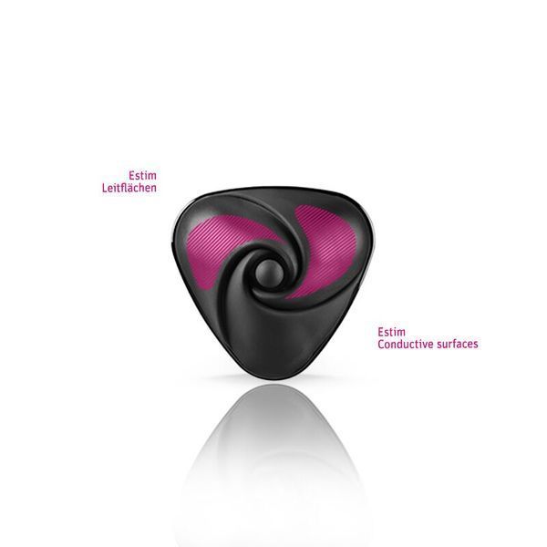 Вибратор для клитора с электростимуляцией Mystim Heart&acute;s Desire Black Edition SO8146 фото