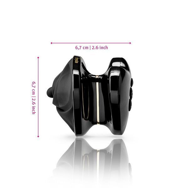Вибратор для клитора с электростимуляцией Mystim Heart&acute;s Desire Black Edition SO8146 фото