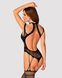 (SALE) Ажурний бодістокінг з отворами Obsessive Bodystocking G327 black S/M/L, чорний, комбінезон, з доступ SO7248 фото 2