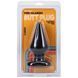 Анальная пробка Doc Johnson Smooth Classic Large - Black, макс. диаметр 5,7см SO2781 фото 2