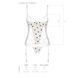 Корсет з підв'язками, стрінги Passion LOVELIA CORSET L/XL, white SO4768 фото 7