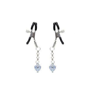 Зажимы для сосков Liebe Seele Glow-in-dark Nipple Clamps Blue SX1683 фото