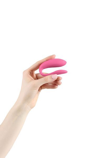 Смарт-вибратор для пар We-Vibe Sync Lite Pink, 10 виброрежимов, можно совмещать с проникающим сексом SO8766 фото