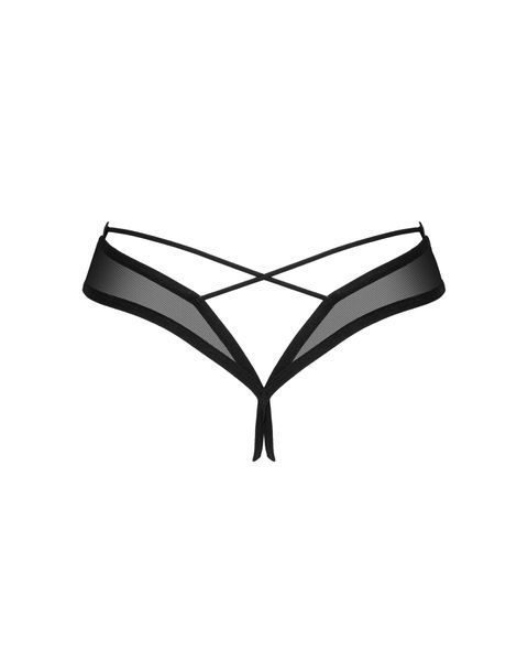 Трусики Obsessive Roxelia crotchless thong XL/2XL SO9079 фото