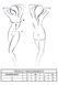 Боди Passion VELMORE BODY blue M SX2983 фото 8