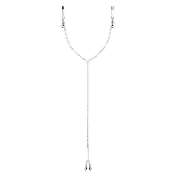 Зажимы для сосков и клитора Bedroom Fantasies: Nipple and Clitoris Clamps - Silver SX2208 фото