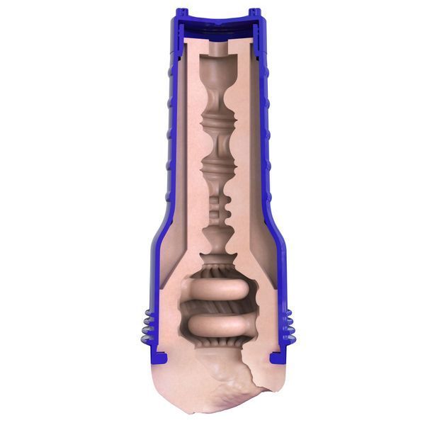 Мастурбатор-вагина Fleshlight Boost Bang Light Medium Flesh, плавающие кольца Turbo Tech SO8155 фото