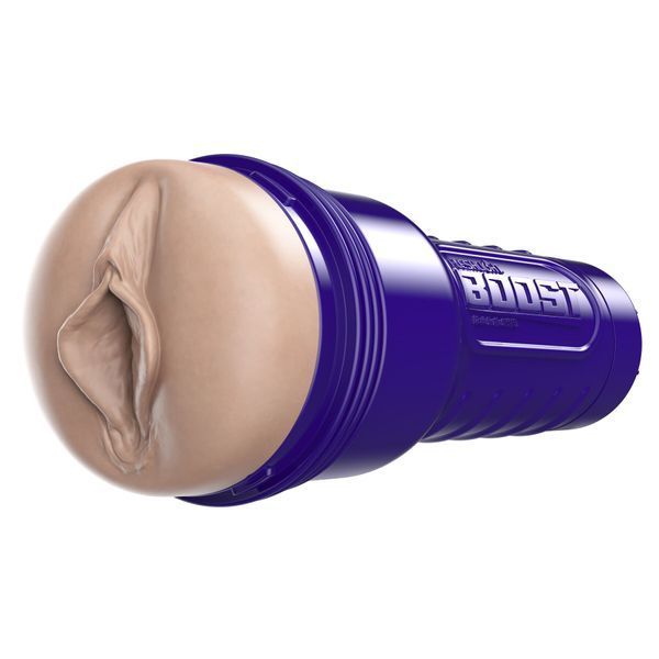 Мастурбатор-вагина Fleshlight Boost Bang Light Medium Flesh, плавающие кольца Turbo Tech SO8155 фото