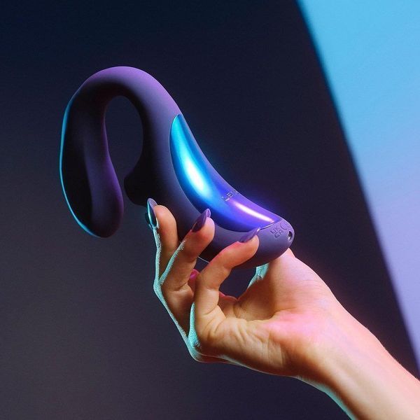 Клиторально-вагинальный звуковой стимулятор LELO Enigma WAVE Cyber Purple, 3 типа стимуляции SX0686 фото
