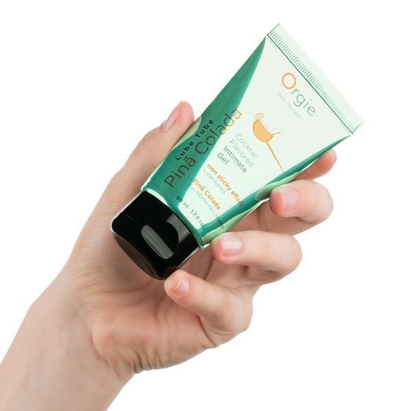 Лубрикант на водной основе Orgie Lube Tube Pina Colada, 50 мл, вкус и аромат пина колады SX1516 фото