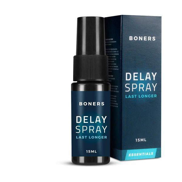 Спрей-пролонгатор Boners Delay Spray 15 мл, легкий анестетик лаурет-9 + метил лактат SO8879 фото