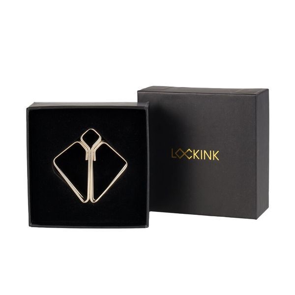 Зажимы для сосков LOCKINK Nipple Clamps - Golden SX0850 фото