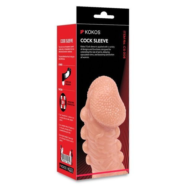 Насадка на член Kokos Cock Sleeve CS 008 L SX1466 фото