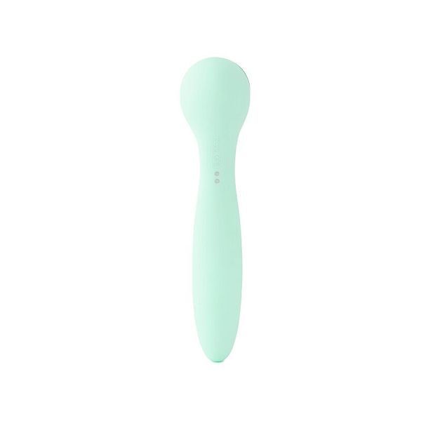 Вакуумный стимулятор с вибратором KISSTOY Polly Max Cyan SO9559 фото