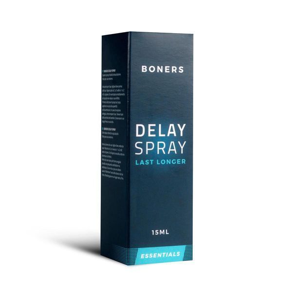 Спрей-пролонгатор Boners Delay Spray 15 мл, легкий анестетик лаурет-9 + метил лактат SO8879 фото