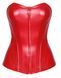 Корсет Noir Handmade F355 Red powerwetlook corset - L SX2023 фото 4