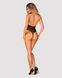 Бодистокинг с крупными ячейками и открытой спиной Obsessive B119 teddy S/M/L, халтер SO7207 фото 4