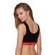 Спортивный топ на широких бретелях Passion PS003 TOP L, black SO4211 фото 2