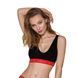 Спортивный топ на широких бретелях Passion PS003 TOP L, black SO4211 фото 1