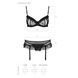 Сексуальный комплект с поясом для чулок Passion LOVELIA SET L/XL, black SO4777 фото 7