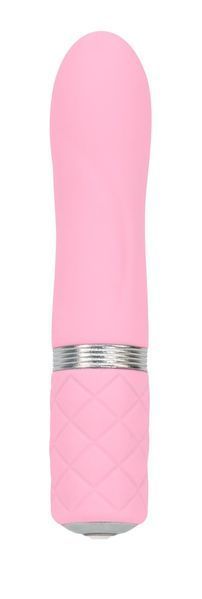 Роскошный вибратор PILLOW TALK - Flirty Pink с кристаллом Swarovski, гибкая головка SO2725 фото