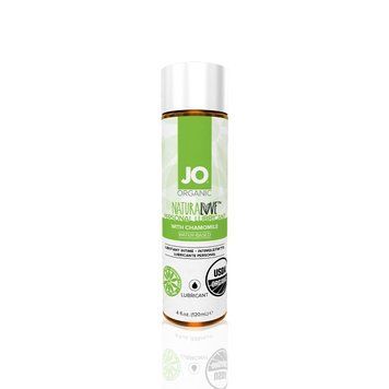 Смазка на водной основе JO NATURALOVE &mdash; ORGANIC (120 мл) с экстрактом листьев агавы и ромашки SO1684 фото