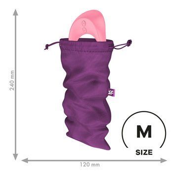 Мешочек для секс-игрушек Satisfyer Treasure Bag M, фиолетовый, на шнурке SX0547 фото