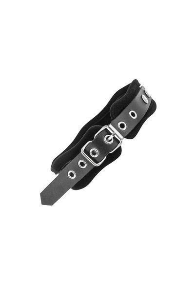 Поводок из натуральной кожи Fetish Tentation Premium Patent leather chocker and leash SX1098 фото