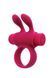 Эрекционное виброкольцо S Pleasures Premium Rabbit Ring, розовое, со съемной вибропулей и ушками SX1609 фото 1