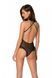 Еротичне боді Passion DOLLY BODY, S/M, black, з відкритими чашками SO9702 фото 2