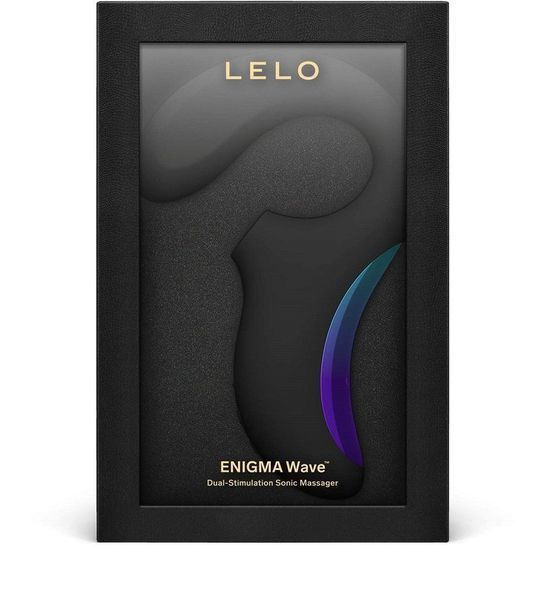 Клиторально-вагинальный звуковой стимулятор LELO Enigma WAVE Black, 3 типа стимуляции SX0687 фото