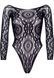 Эротическое боди-бодистокинг Leg Avenue Snap crotch thong back teddy Black S/M SO9131 фото 3