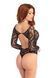 Эротическое боди-бодистокинг Leg Avenue Snap crotch thong back teddy Black S/M SO9131 фото 2