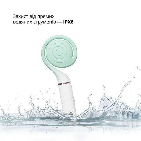 Пульсатор с вакуумной стимуляцией Otouch LOLLIPOP Teal SO9427 фото