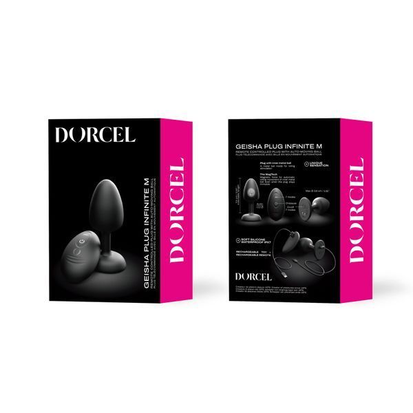 Анальная вибропробка Dorcel GEISHA PLUG INFINITE M SX1387 фото