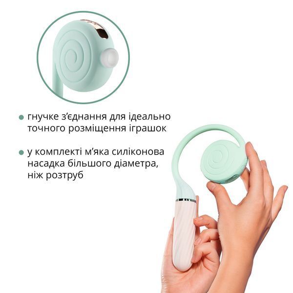 Пульсатор с вакуумной стимуляцией Otouch LOLLIPOP Teal SO9427 фото