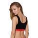 Спортивный топ на широких бретелях Passion PS003 TOP M, black SO4212 фото 2