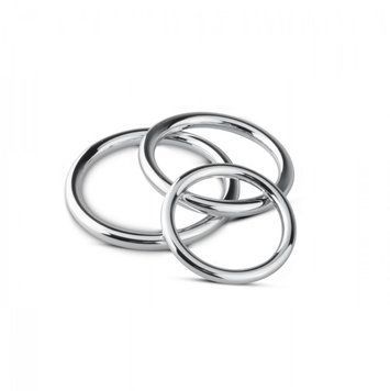 Набор эрекционных колец Sinner Gear Unbendable &mdash; Cock/Ball Ring & Glans Ring Set SO4584 фото