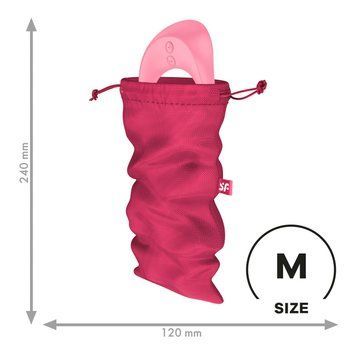 Мешочек для секс-игрушек Satisfyer Treasure Bag M, розовый, на шнурке SX0548 фото