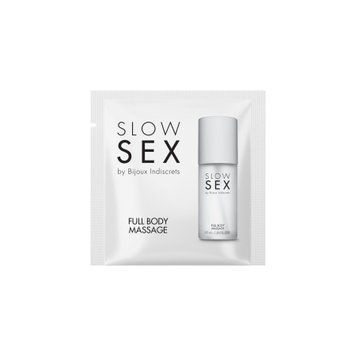 Пробник силиконового геля для массажа всего тела Bijoux Indiscrets Slow Sex Full body massage SO5949 фото