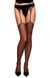 Панчохи з поясом Anne De Ales LEA T1 Black, відмінно для pinup стилю SO1909 фото 1