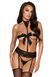 Комплект Kissable Bondage Kiss Set Black L/XL SX1961 фото 1