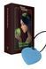 Мини-вибратор &laquo;Сердечко&raquo; FairyGasm PleasureStone blue, 9 режимов, на шнурке SX0643 фото 1