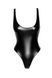 Боди с мокрым эффектом Noir Handmade F244 Powerwetlook body with high cut bottom hem, S SX0161 фото 4