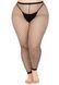 Колготки без стопи Leg Avenue Industrial Net footless tights, 1X/2X, чорні, в сітку SX1054 фото 1